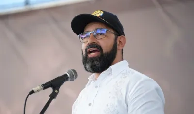 El Ministro de Minas y Energía, Andrés Camacho.