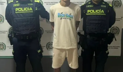 Álvaro De Jesús Pinzón Durán fue capturado por la Policía. 