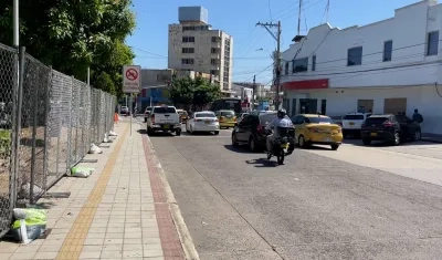 Carrera 44 entre calles 74 y 72.