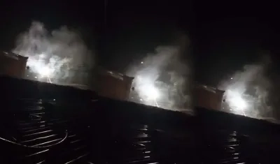 Zona de los enfrentamientos.