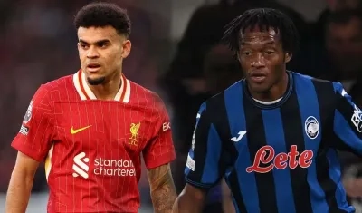 Luis Díaz y Juan Guillermo Cuadrado.