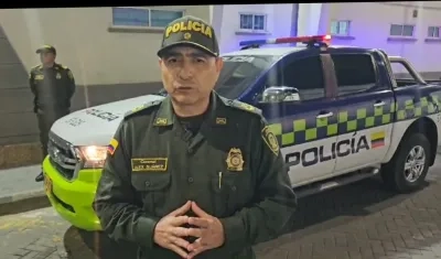 Coronel Alex Suárez Cruz.