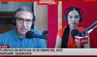 Transmisión de Atlántico en Noticias.