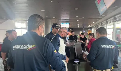 Dalton Narváez capturado por Migración Colombia.