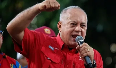 El ministro del Interior, Diosdado Cabello.