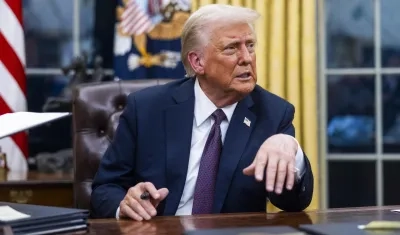 Donald Trump, presidente de los Estados Unidos. 