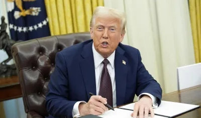 Donald Trump, presidente de Estados Unidos. 