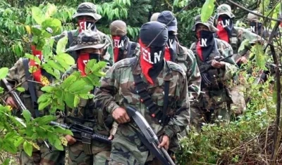 Guerrilleros del ELN. 