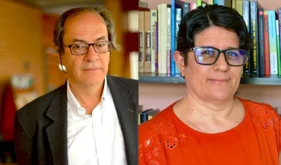 César Giraldo y Laura Moisá. 