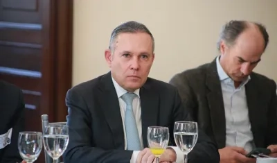 El presidente del Senado, Efraín Cepeda.