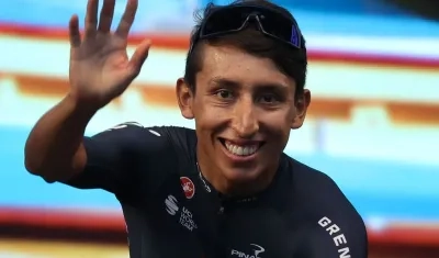 Egan Bernal, ciclista colombiano.