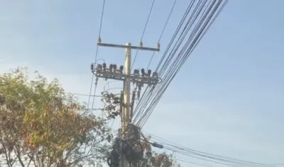 Electrocutado en Manuela Beltrán.