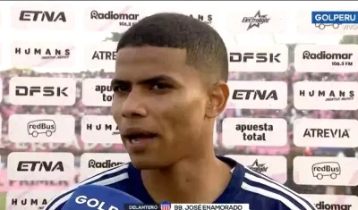 José Enamorado luego del empate entre Junior y Sport Boys.