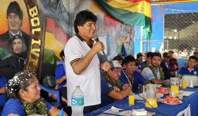 El expresidente boliviano Evo Morales (2006-2019). 