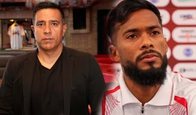 César Farías y Luis 'Cariaco' González.