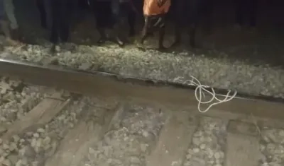 Infraestructura afectada.