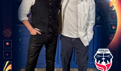 Carlos Vives y Rigoberto Urán.