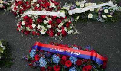 Foto de archivo de la conmemoración del noveno aniversario de los atentados contra la revista Charlie Hebdo.