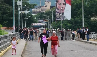 Frontera entre Venezuela y Colombia.