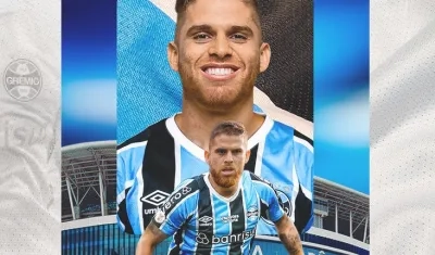 El anuncio de Gremio con el fichaje de Gustavo Cuéllar.