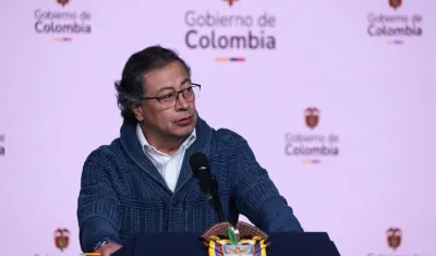 Presidente, Gustavo Petro.