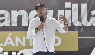 Gustavo Petro, Presidente de Colombia. 