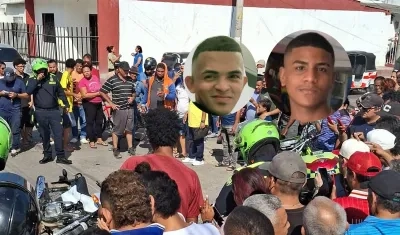 Leyner Morales y Juan Robles murieron en el lugar de los hechos. 