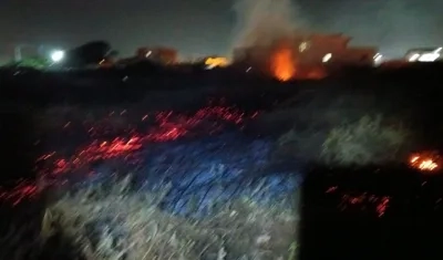 Incendio en el Inem, en Soledad