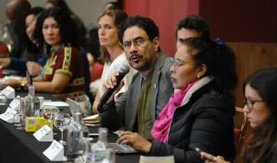 Senador, Iván Cepeda. 