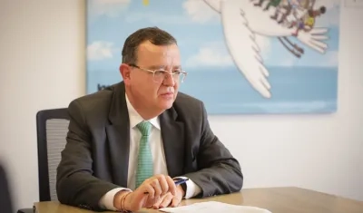 El presidente de la JEP, Alejandro Ramelli.