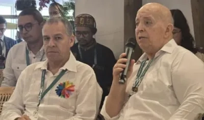 Álvaro Jiménez y Otty Patiño.