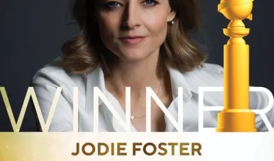 Jodie Foster, ganadora de Globo de Oro. 