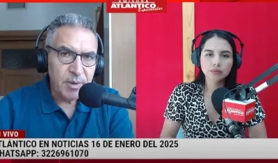 Transmisión de Atlántico en Noticias.