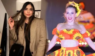 Juana Valentina, hermana de James, y la reina Tatiana Angulo Fernández De Castro.