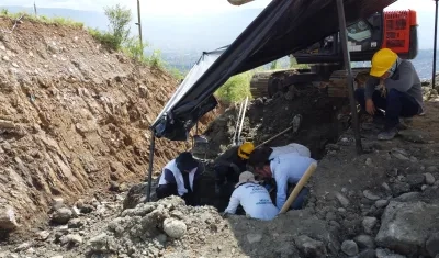 Trabajos en La Escombrera.