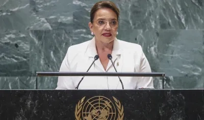 La presidenta de Honduras, Xiomara Castro. 