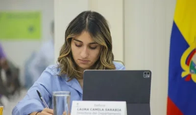 Laura Sarabia, canciller designada de Colombia. 