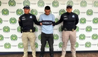 Marlon Stick Duque Garzón, ciudadano pedido en extradición fue capturado en Bogotá.
