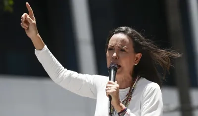 María Corina Machado, líder opositora venezolana.