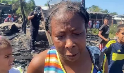 Marta Cecilia Palacio Bermúdez, una de las afectadas. 