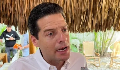 El senador Mauricio Gómez.