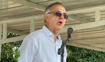 Iván Velásquez, ministro de Defensa. 