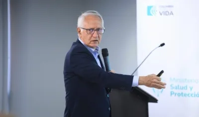 Guillermo Alfonso Jaramillo, ministro de Salud.
