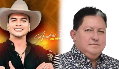 Andrés Fajardo y Elver Cerón.