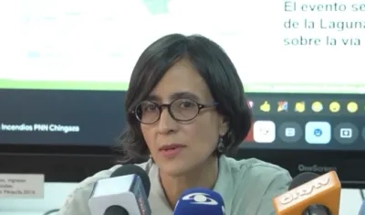 Susana Muhamad, ministra de Ambiente y Desarrollo Sostenible.