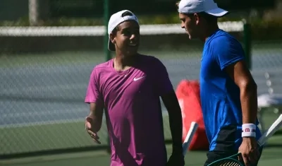 Juan Miguel Bolívar y el argentino Dante Pagani.