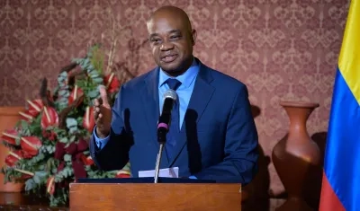 El Canciller Luis Gilberto Murillo.