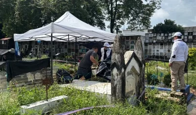 Intervención en Cementerio Central de Neiva.
