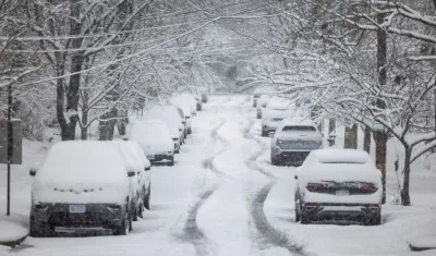 Nieve en Estados Unidos.