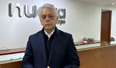 Bernardo Camacho, agente interventor de Nueva EPS. 